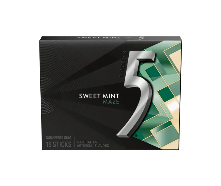 Wrigley 5 Gum Sweet Mint package