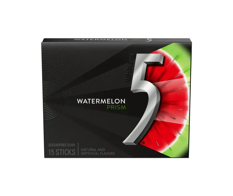 Wrigley 5 Gum Watermelon Prism package