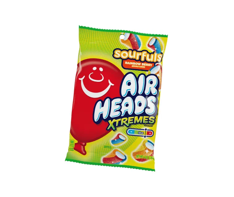 Perfetti Airheads Xtremes Sourfuls Rainbow Berry package