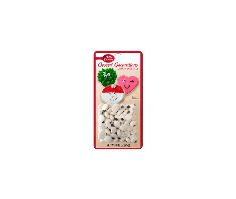 General Mills Betty Crocker Candy Eyeballs package