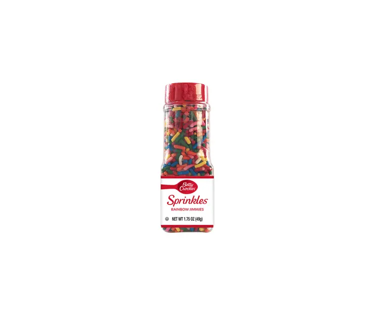 General Mills Betty Crocker Rainbow Sprinkles package