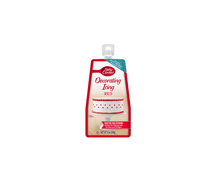 General Mills Betty Crocker Red Decorating Icing package