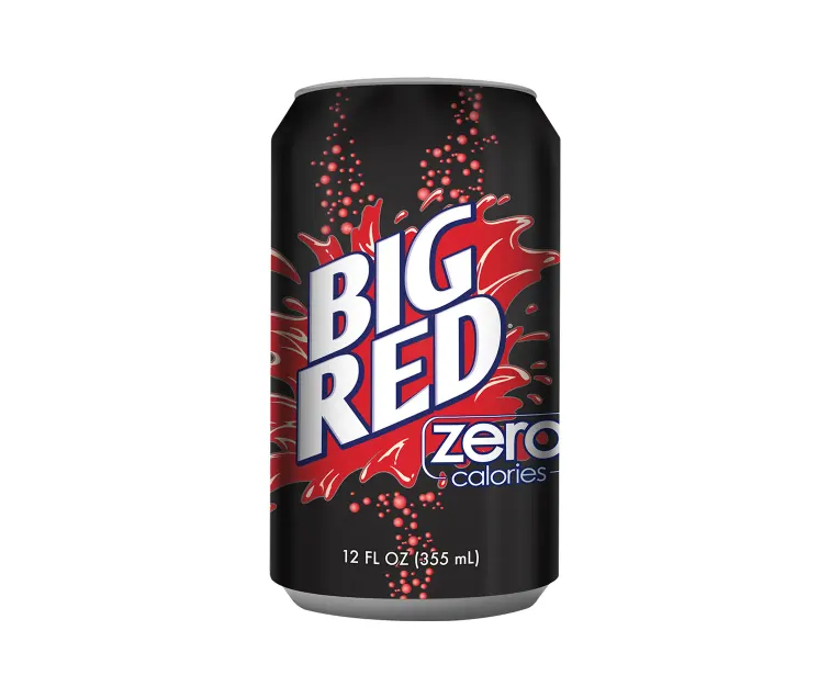 Keurig Dr Pepper Big Red Zero Sugar package