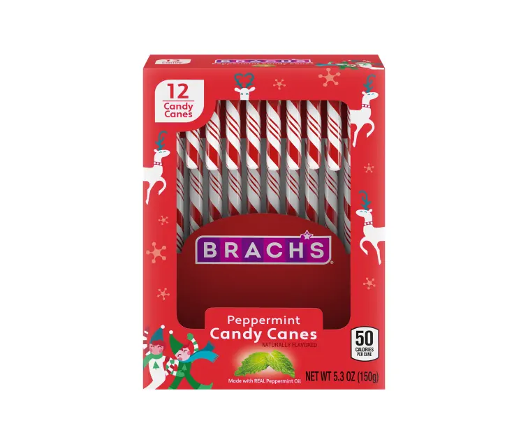 Brach's Brach's Peppermint Candy Canes package