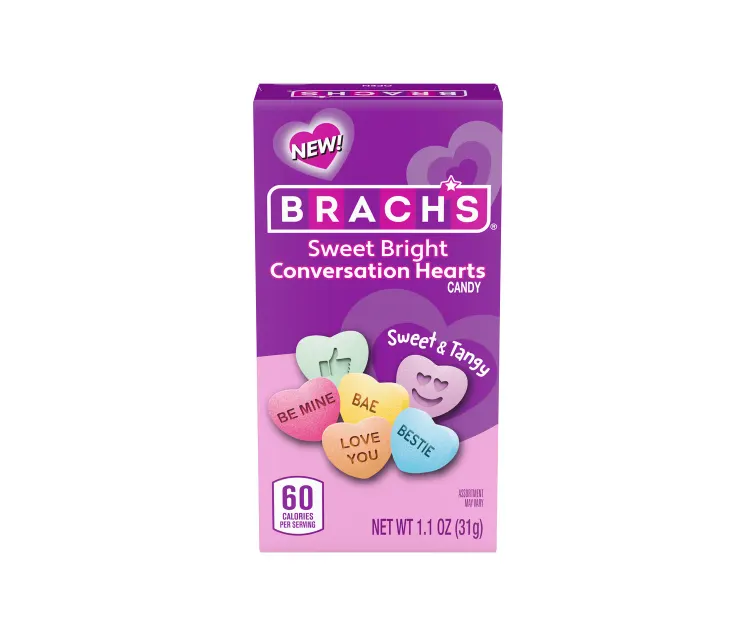 Brach's Brach's Sweet Bright Conversation Hearts package