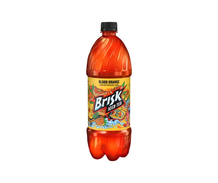 PepsiCo Brisk Blood Orange package