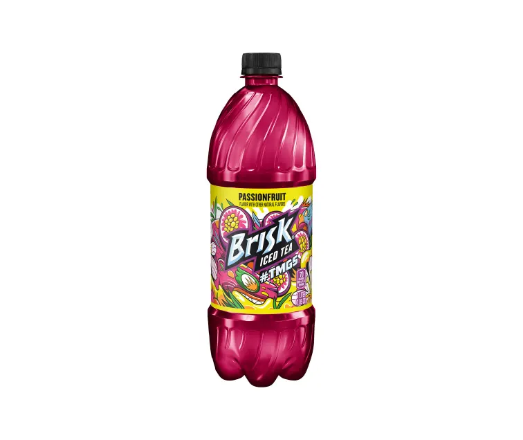 PepsiCo Brisk Passionfruit package