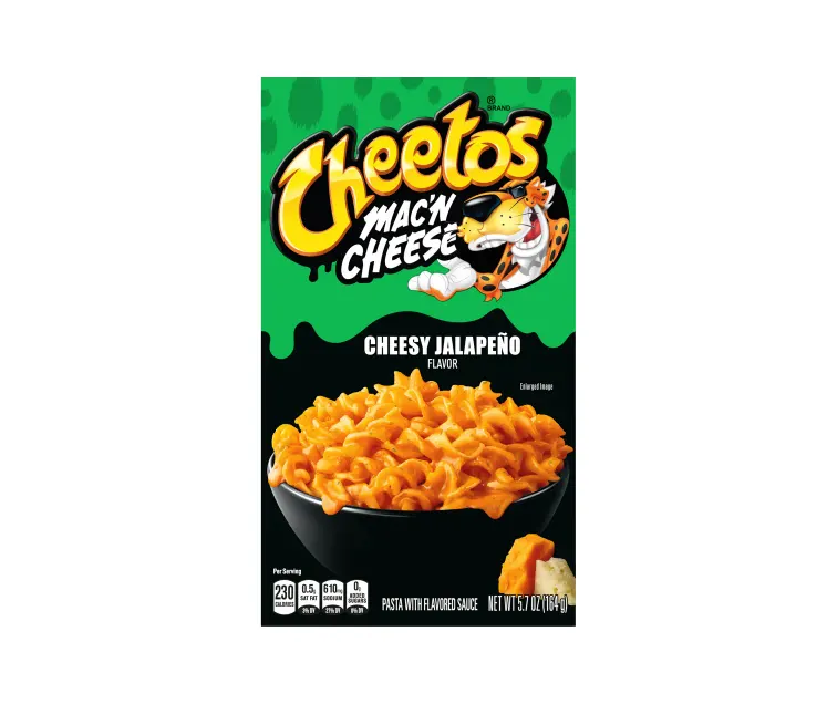 Frito-Lay Cheetos Mac 'n Cheese Cheesy Jalapeño package
