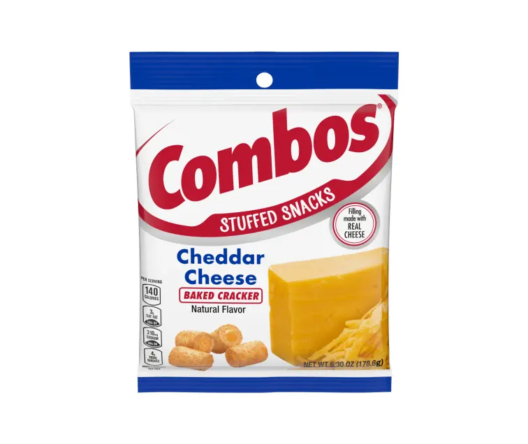 Mars Combos Cheddar Cheese Cracker package