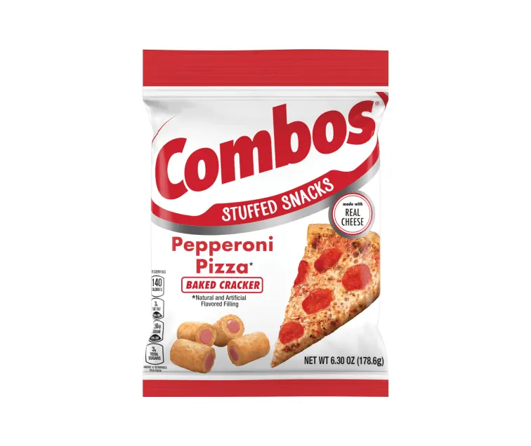 Mars Combos Pepperoni Pizza Cracker package