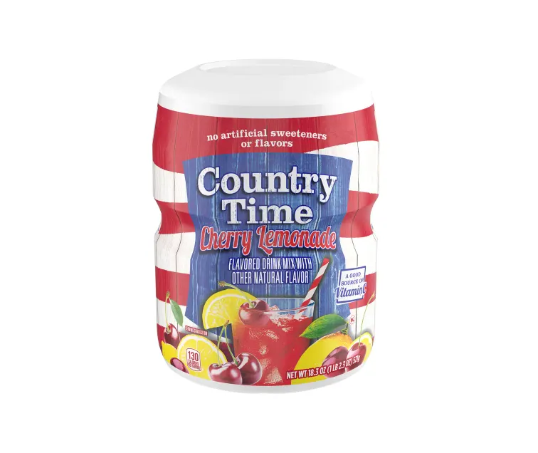 Kraft Heinz Country Time Cherry Lemonade Drink Mix package