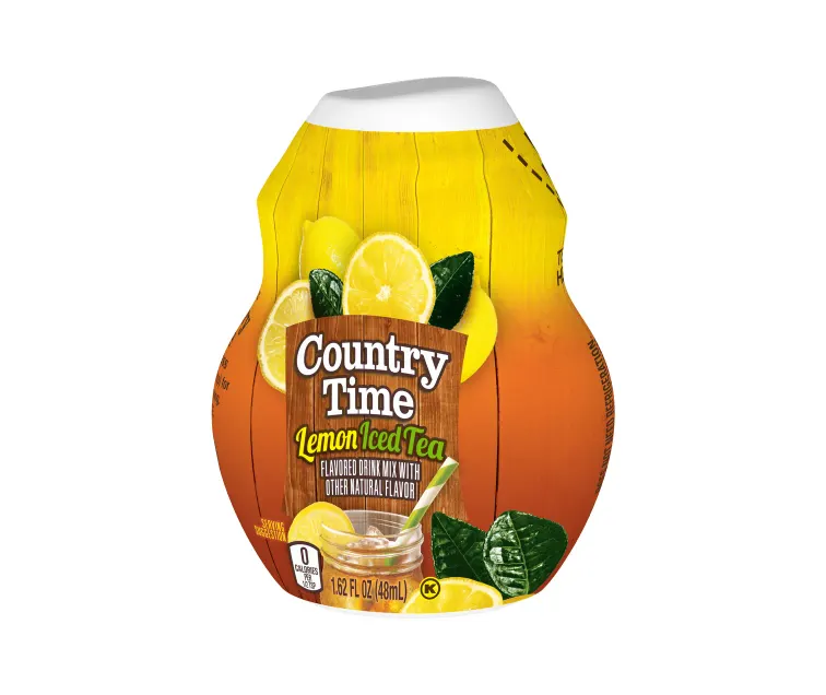 Kraft Heinz Country Time Lemon Iced Tea Liquid Drink Mix package