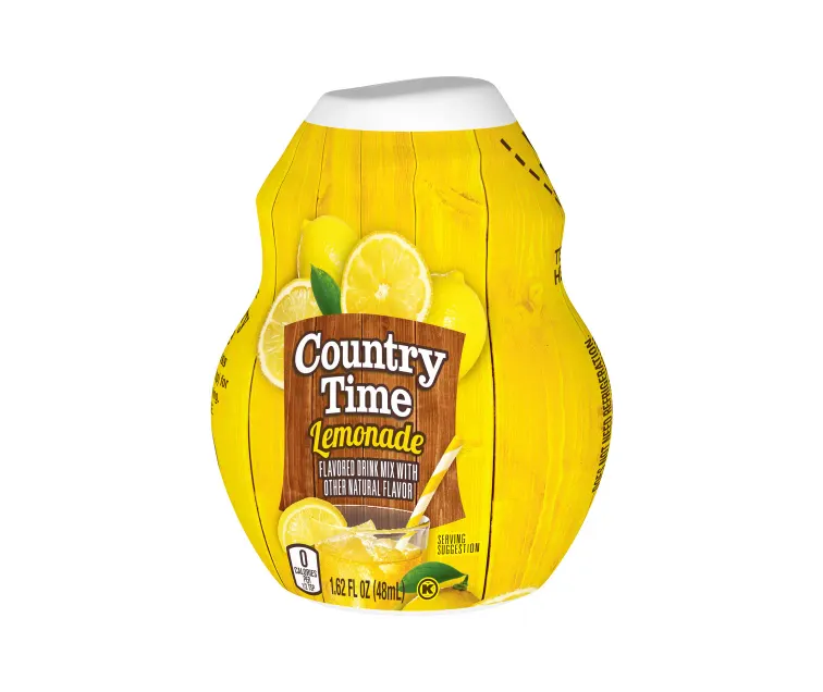 Kraft Heinz Country Time Lemonade Liquid Drink Mix package