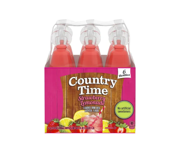 Kraft Heinz Country Time Strawberry Lemonade Drink package