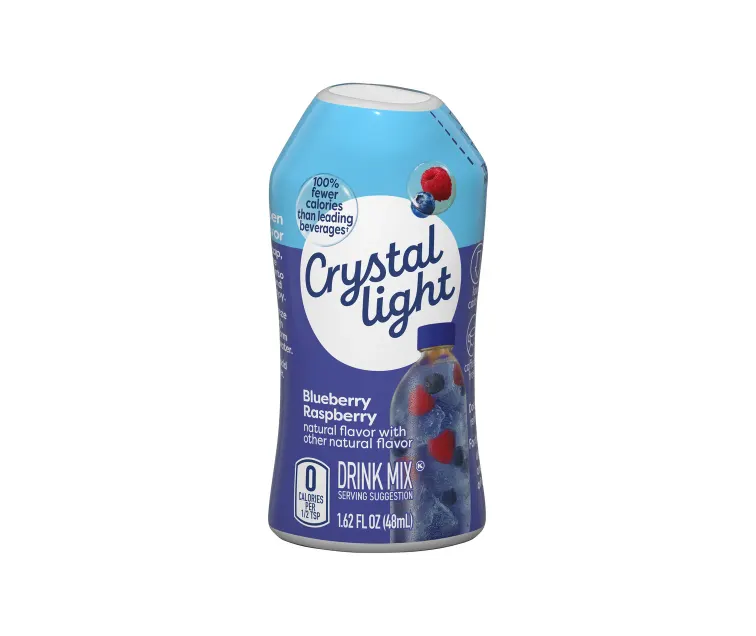 Kraft Heinz Crystal Light Blueberry Raspberry Drink Mix package