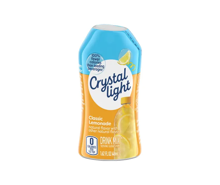 Kraft Heinz Crystal Light Classic Lemonade Liquid Drink Mix package