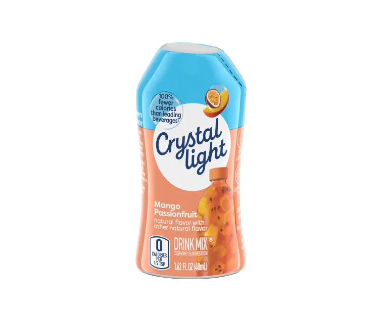 Kraft Heinz Crystal Light Mango Passionfruit Drink Mix package