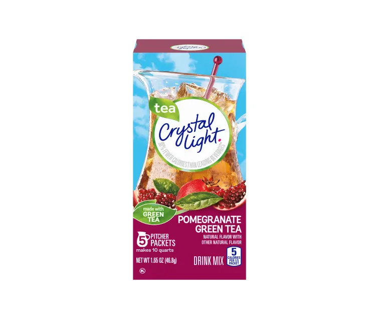 Kraft Heinz Crystal Light Pomegranate Green Tea Drink Mix package