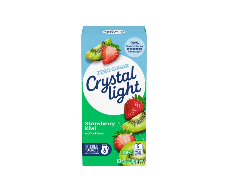 Kraft Heinz Crystal Light Strawberry Kiwi Drink Mix package