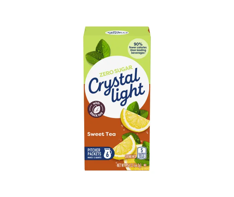 Kraft Heinz Crystal Light Sweet Tea Drink Mix package