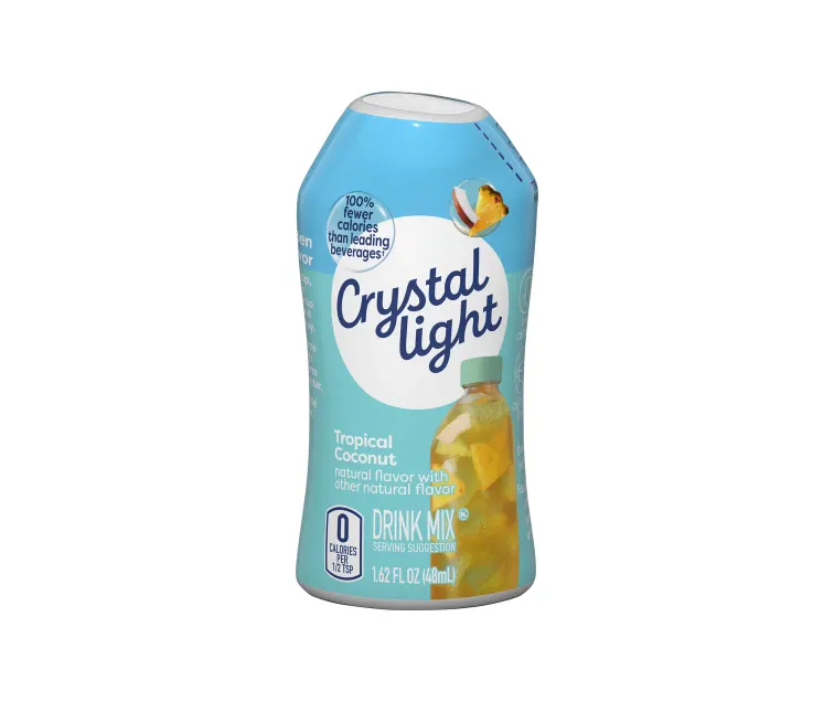 Kraft Heinz Crystal Light Tropical Coconut Drink Mix package
