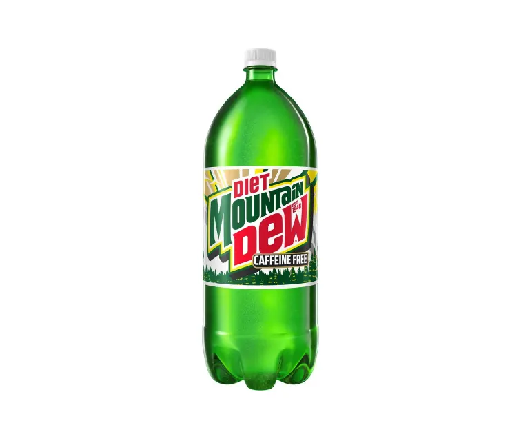 PepsiCo Diet Mountain Dew Caffeine Free package