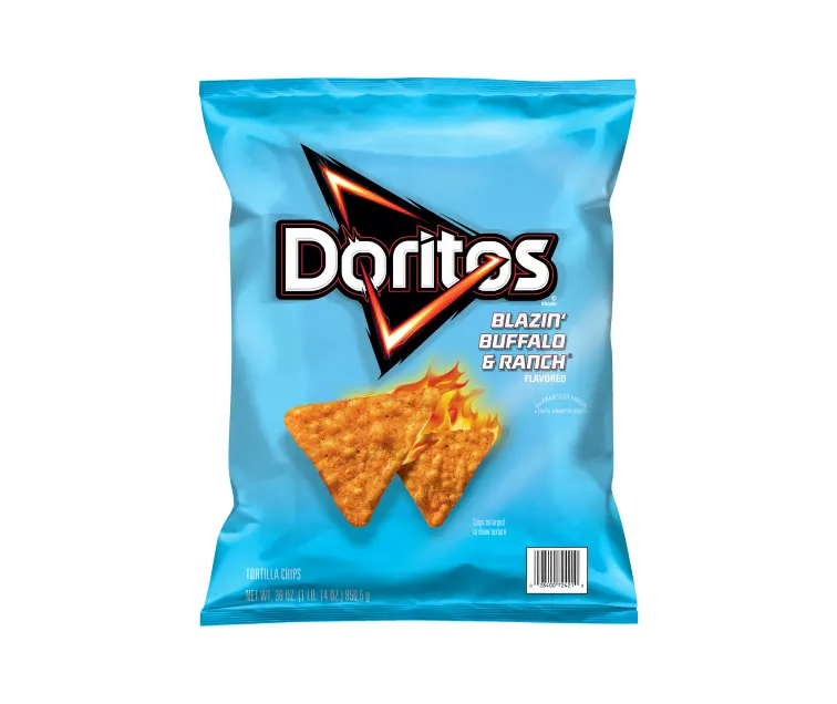 Frito-Lay Doritos Blazin' Buffalo & Ranch package