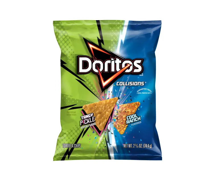 Frito-Lay Doritos Collisions Tangy Pickle & Cool Ranch package