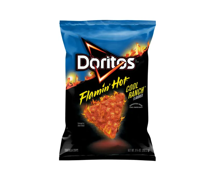 Frito-Lay Doritos Flamin' Hot Cool Ranch package