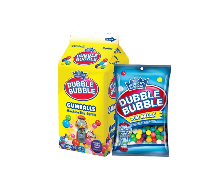 Tootsie Roll Dubble Bubble Gumballs package