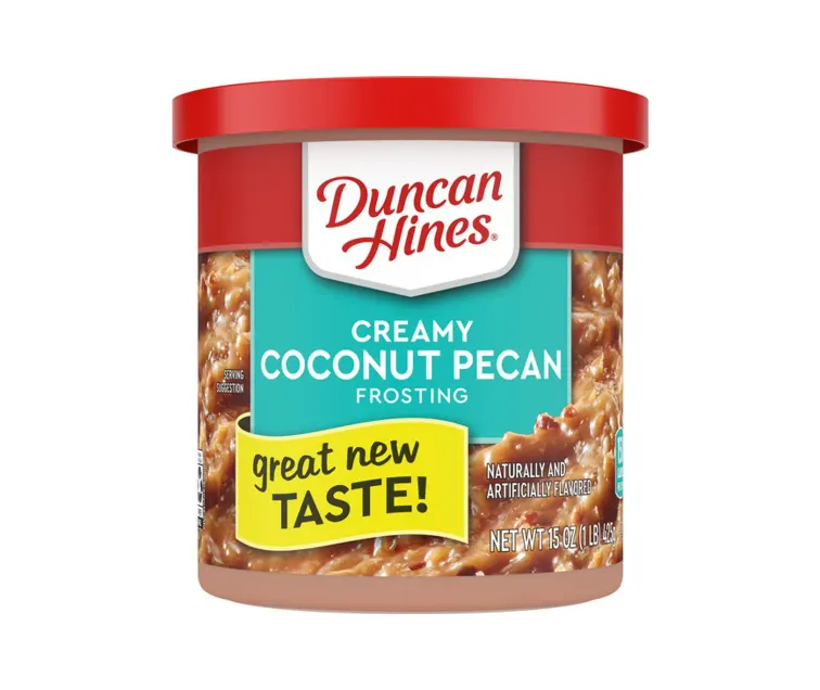 Conagra Duncan Hines Creamy Coconut Pecan Frosting package