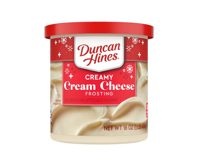 Conagra Duncan Hines Creamy Cream Cheese Frosting package