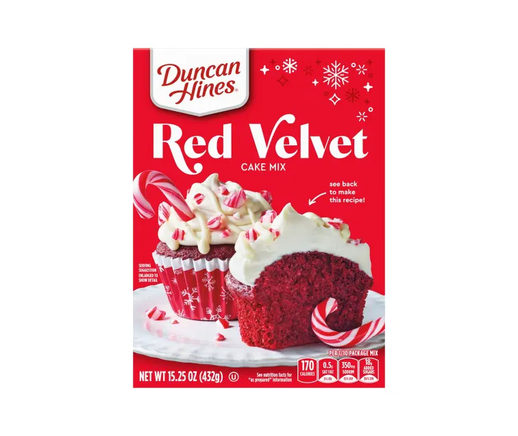 Conagra Duncan Hines Red Velvet Cake Mix package