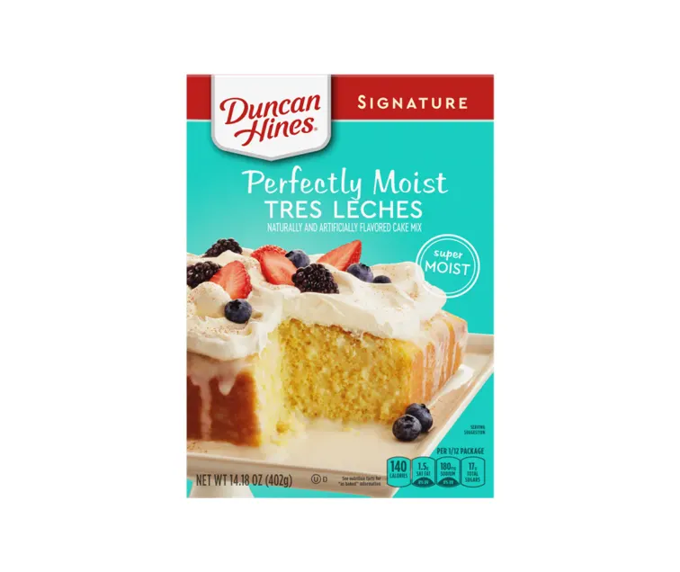 Conagra Duncan Hines Signature Tres Leches Cake Mix package