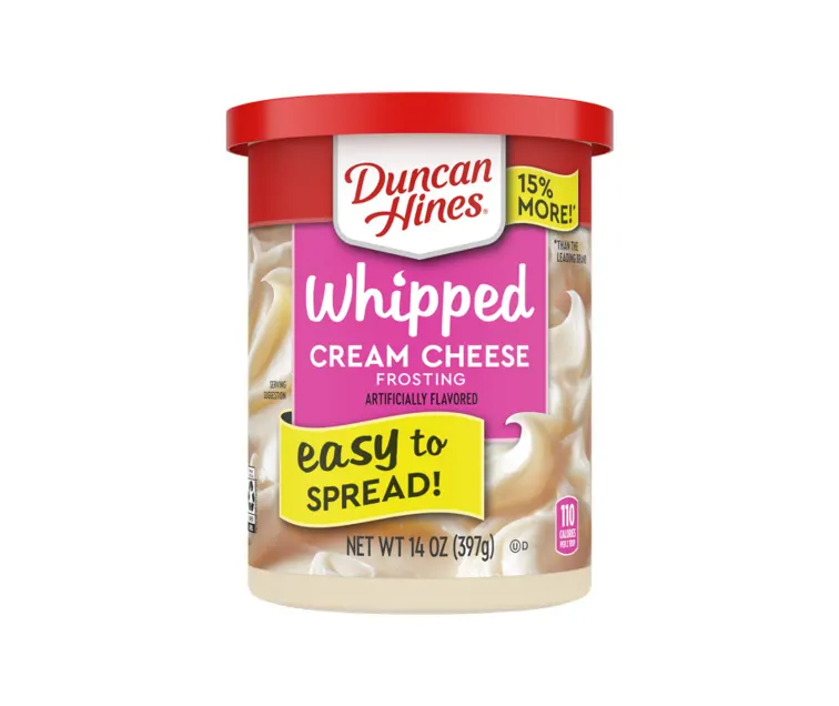 Conagra Duncan Hines Whipped Cream Cheese Frosting package