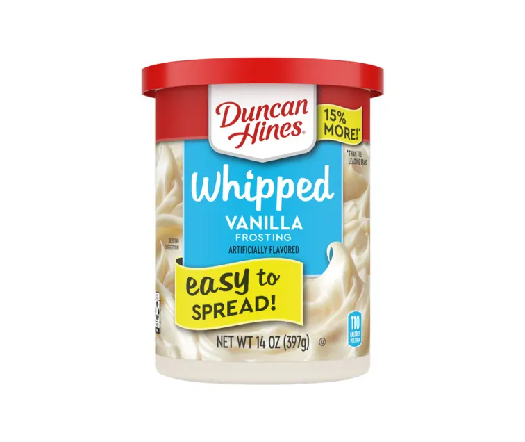 Conagra Duncan Hines Whipped Vanilla Frosting package