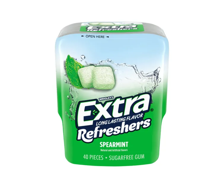 Wrigley Extra Refreshers Spearmint package