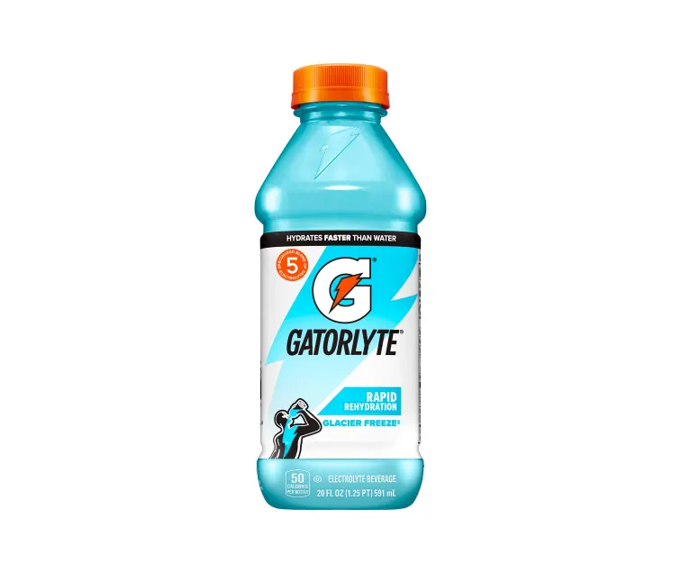 Gatorade Gatorlyte Glacier Freeze package