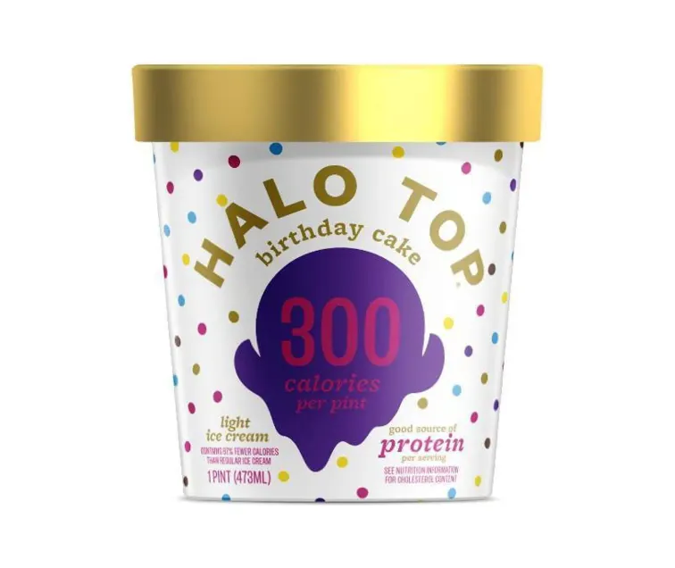 Halo Top Halo Top Birthday Cake package