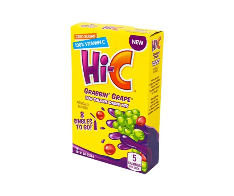 The Coca-Cola Company Hi-C Grabbin' Grape Drink Mix package
