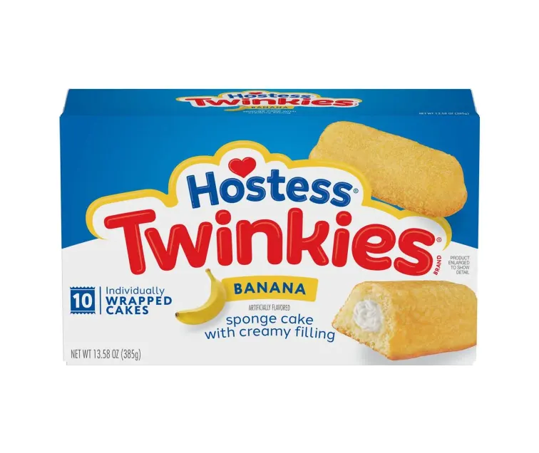 Hostess Hostess Banana Twinkies package