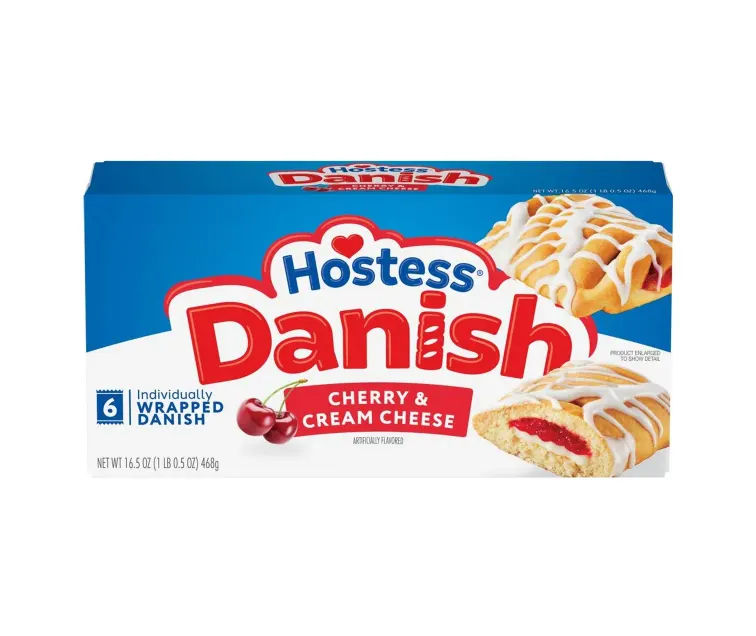Hostess Hostess Cherry Cheese Danish package