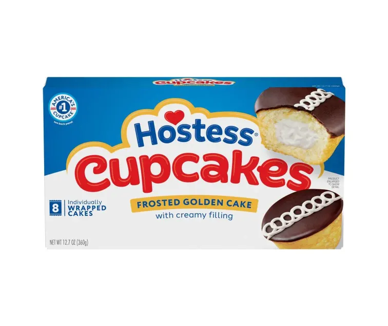 Hostess Hostess Golden CupCakes package