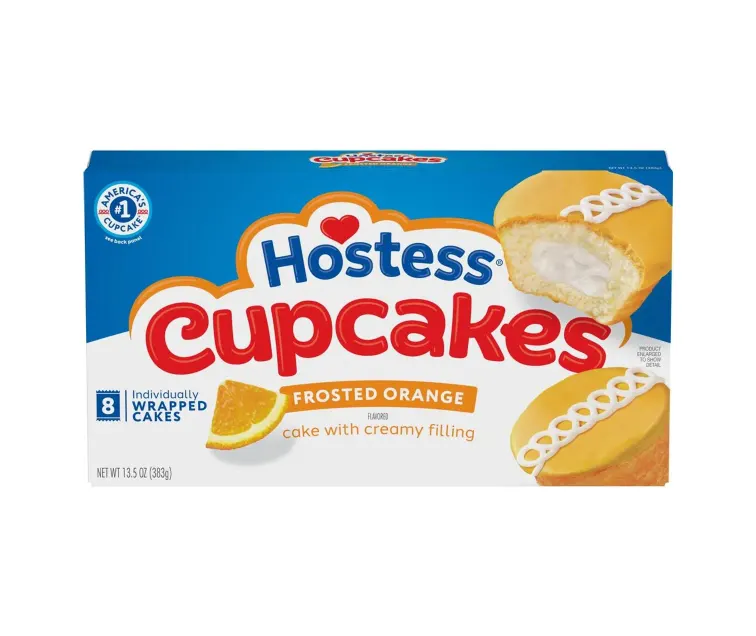Hostess Hostess Orange CupCakes package