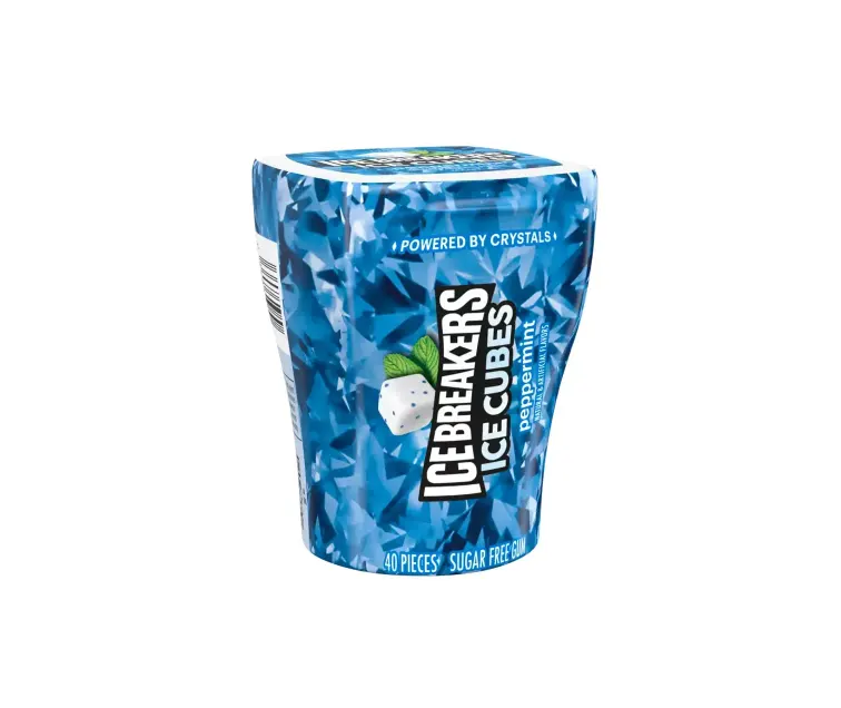 Hershey Ice Breakers Ice Cubes Peppermint package
