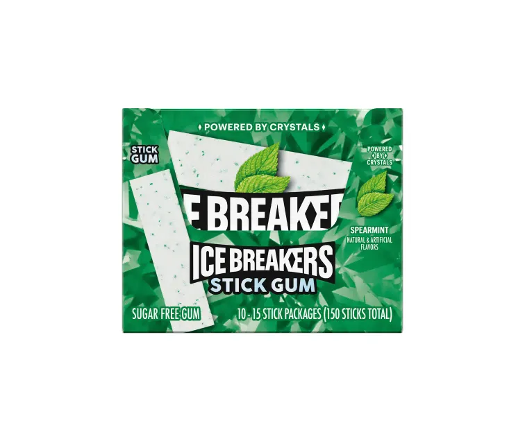 Hershey Ice Breakers Spearmint Stick Gum package