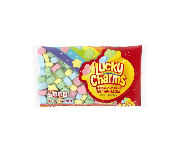 Kraft Heinz Jet-Puffed Lucky Charms Marshmallows package