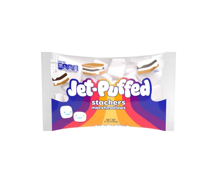 Kraft Heinz Jet-Puffed Stackers Marshmallows package