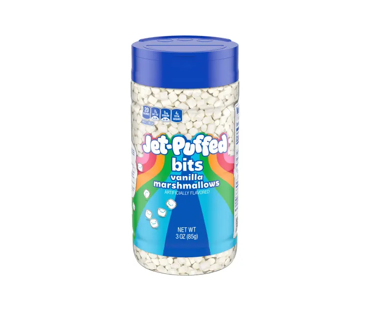 Kraft Heinz Jet-Puffed Vanilla Marshmallow Bits package