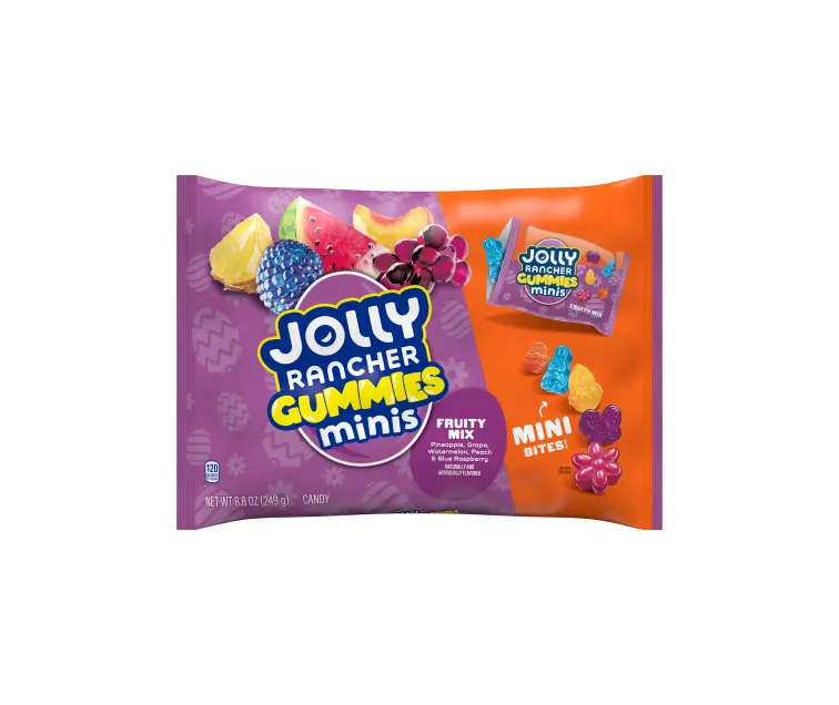 Hershey Jolly Rancher Gummies Minis Fruity Mix package